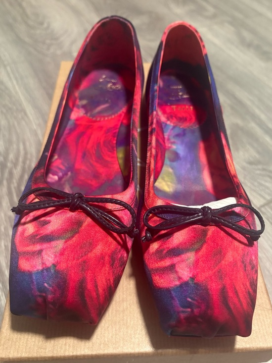 Christian Louboutin Shoes - Brand new Christian Louboutin
Mamadrague floral satin ballet flats
